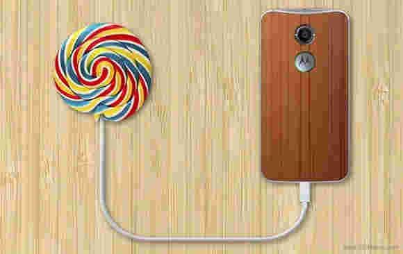 Android 5.0现在正在播种verizon的Moto X（2014）