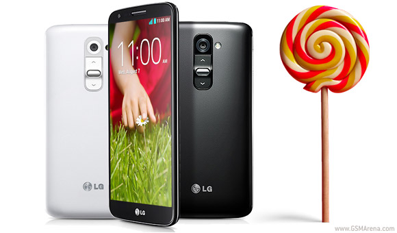 棒棒糖到达沃达丰意大利的LG G2手机