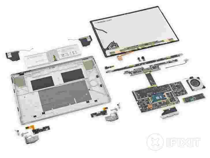 Microsoft Surface书在IFIXIT上收到1/10可修复分数