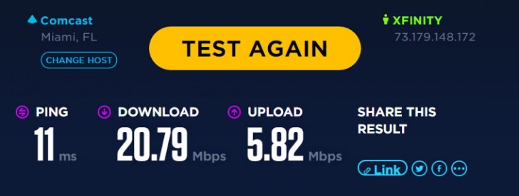 可用于公众的SpeedTest Beta  - 无需闪光灯