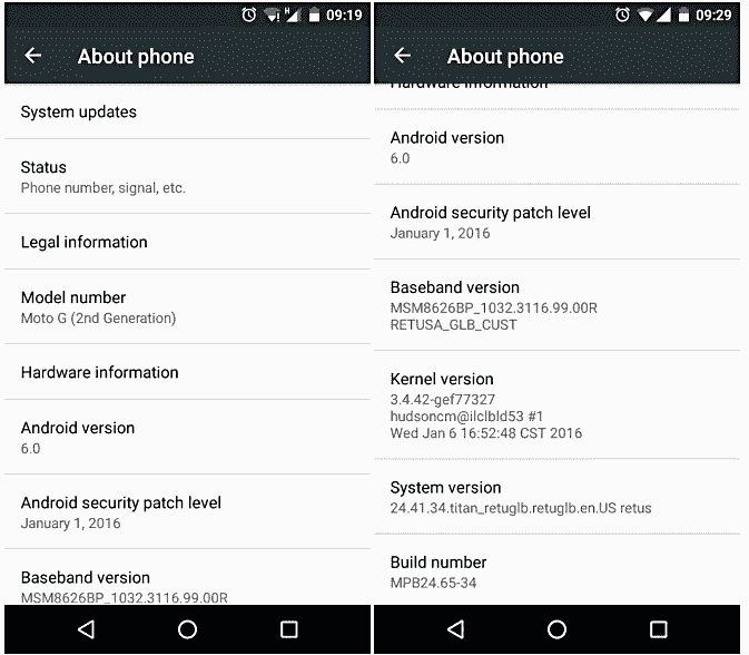 第二型摩托罗拉Moto G获得Android 6.0在美国