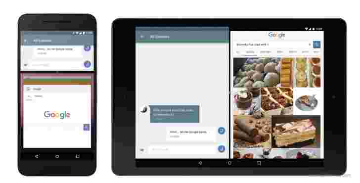 Android N Developer Preview包含多窗口模式