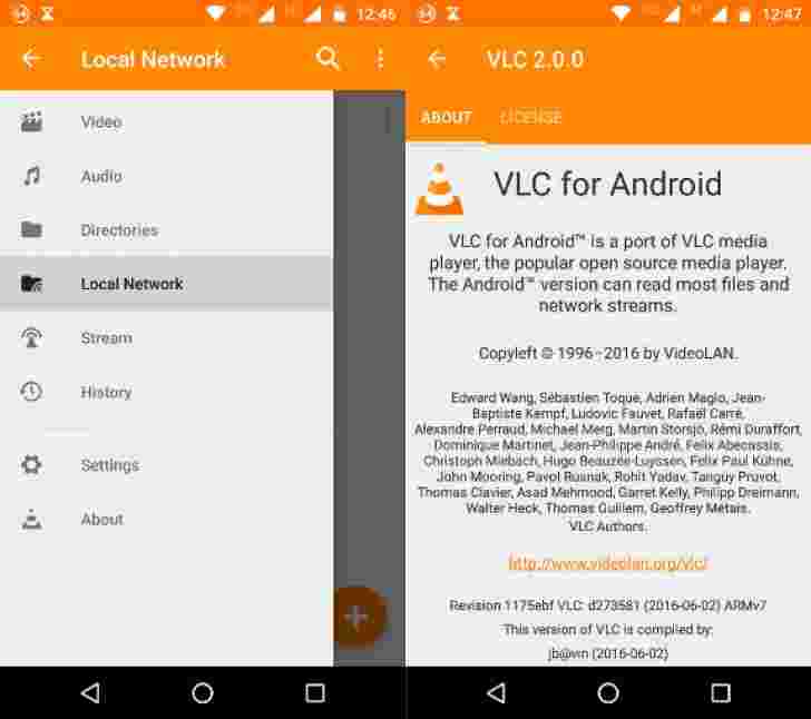 VLC 2.0 for Android出来 - 现在有网络浏览