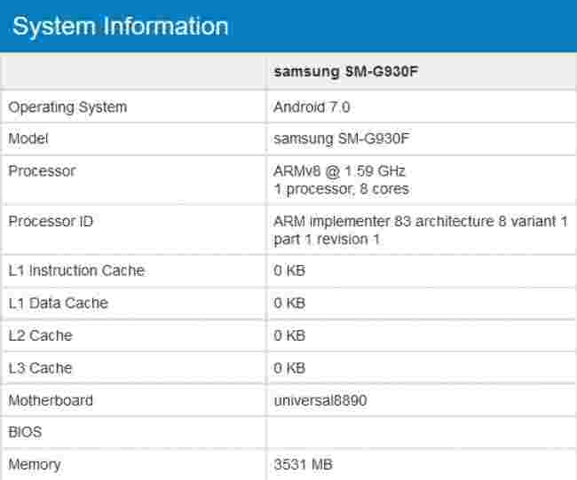 三星已经在Galaxy S7和S7 Edge上测试了Android 7.0