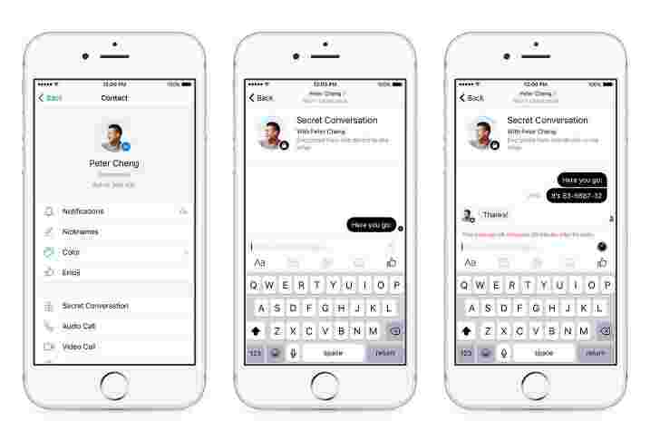 Facebook Messenger的端到端加密现已为所有用户提供