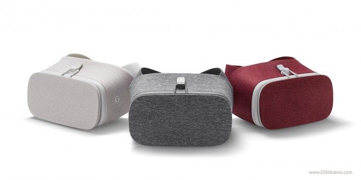 Google Daydream视图VR耳机的两种颜色现在正在预订时