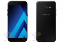 更多新闻渲染泄漏显示Galaxy A5（2017）旁边A3（2017）