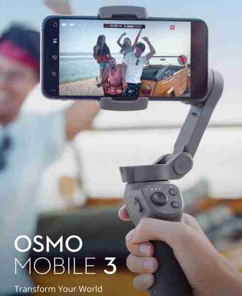 DJI推出Osmo Mobile 3  - 智能手机的智能，可折叠的万向节