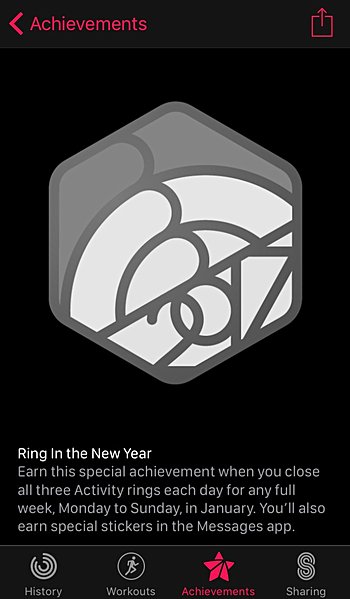 Apple在新的一年的活动挑战中推出新的“戒指”