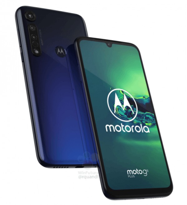 Moto G8 Plus在泄漏的渲染中出现，带有4,000 Mah电池和25mp Selfie Cam