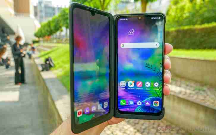 11月1日的LG G8x Thinq降落在美国，以及双屏配件