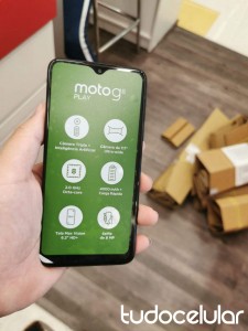 Moto G8在直播的实际图像中播放泄漏