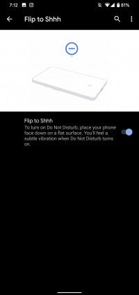 Google Pixel 2通过数字福利Beta更新了“翻转到Shh”