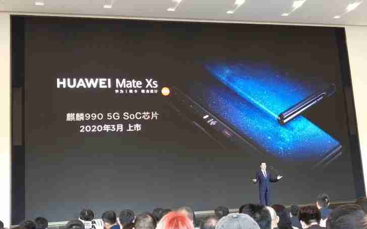 用柯林990修改华为伴侣X，改进了铰链即将到来的MWC 2020