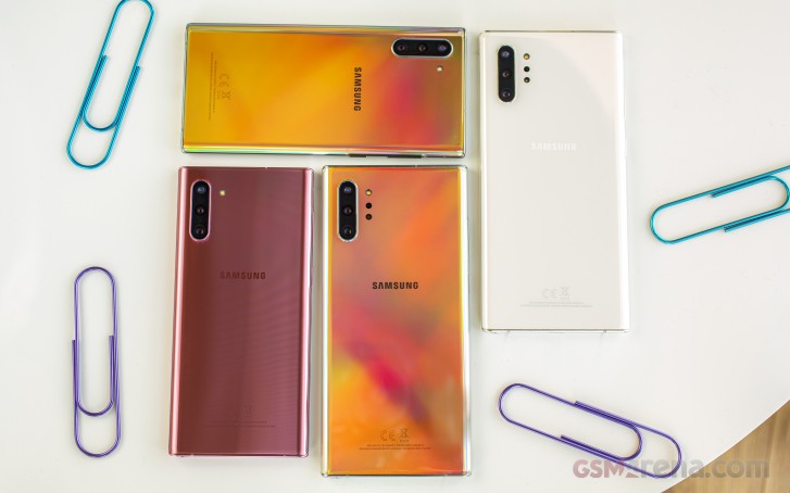 Galaxy Note10和Note10 + Android 10使用一个UI 2.0到达美国