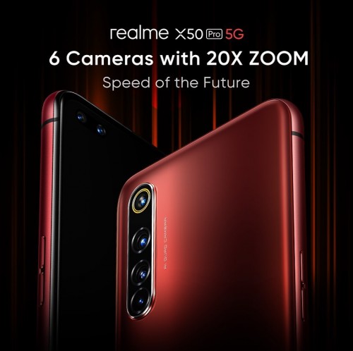 Realme X50 Pro相机详细信息揭示了样本