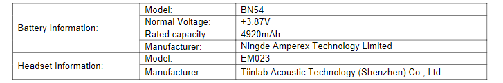 5,000mah电池为redmi 9由fcc文档确认