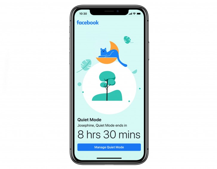 Facebook增加了“安静模式”，以便从通知中休息