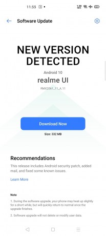 Realme 6 Pro通过3月修补程序接收第一个软件更新，2 pro获取vowifi
