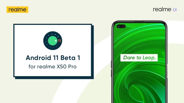 realme x50 pro 5g将在7月初获得Android 11 beta 1