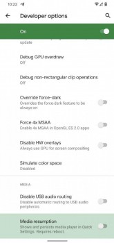 Android 11 Beta 1在通知阴影中具有音乐控制，新图标形状
