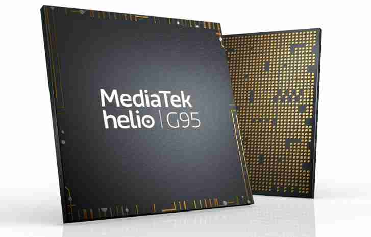 Mediatek的Helio G95带有略微超频的GPU，核心规格与G90T相同