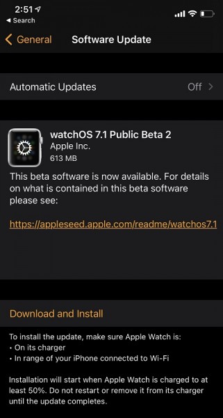 Watchos 7.1公共测试版2带回新的守望场和血氧应用