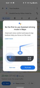 谷歌地图获得助理驾驶模式，可行的Android Auto App的可行替代品