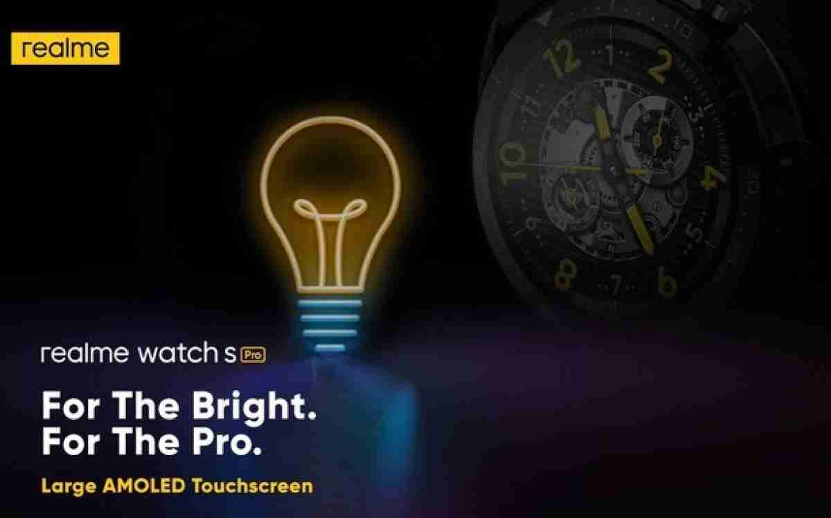 Realme Watch S Pro于12月23日正式抵达