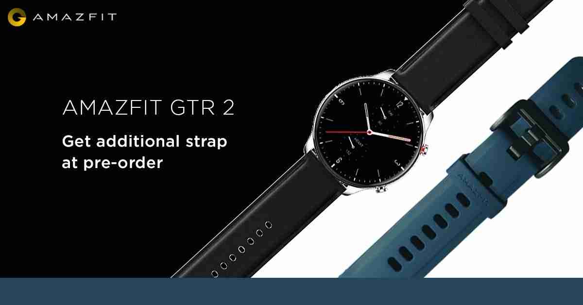 Amazfit GTR 2在印度开始于INR12,999开始订购