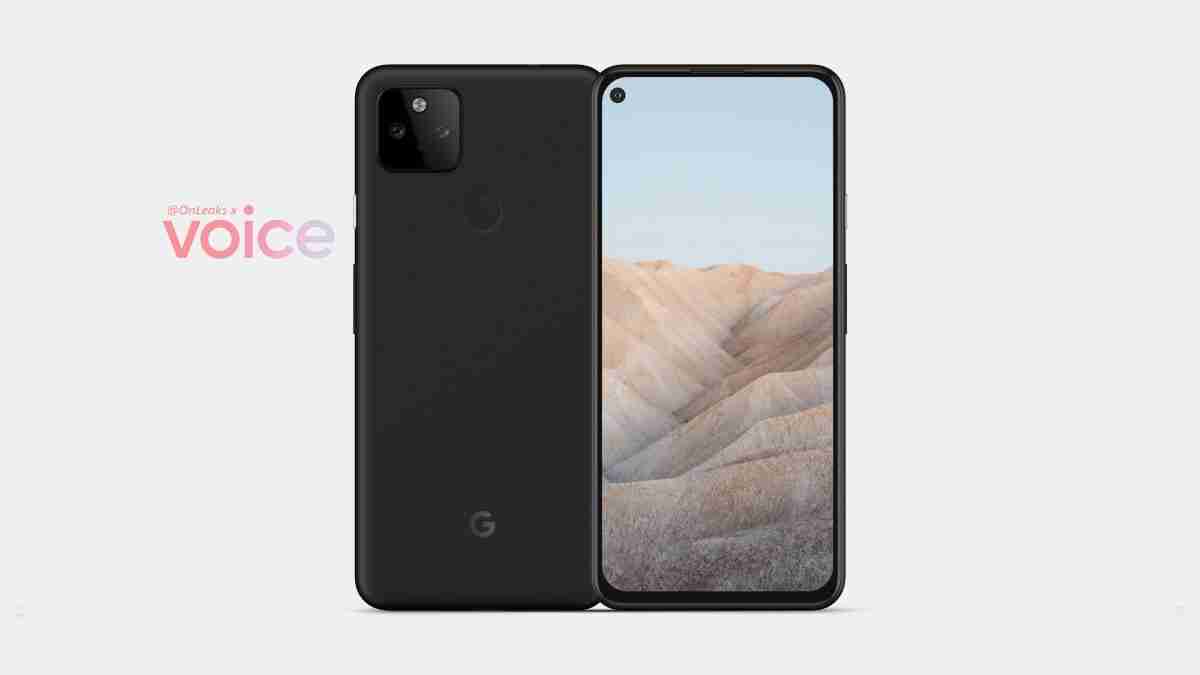 Google Pixel 5A泄漏显示了熟悉的设计