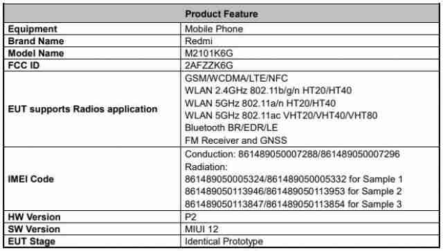 Redmi Note 10 Pro将出现在FCC上市